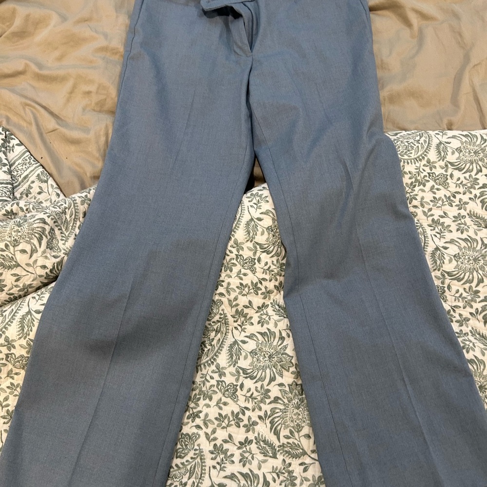 LOFT Light Blue Women's Trousers